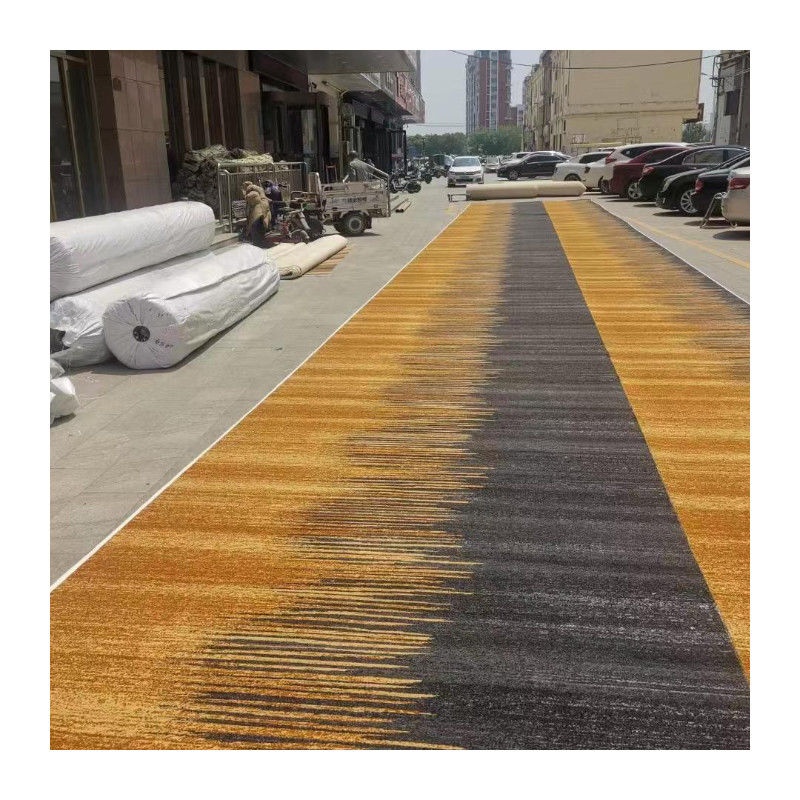 Hôtel Hall 100% Nylon tapis d'impression personnalisés avec un design moderne