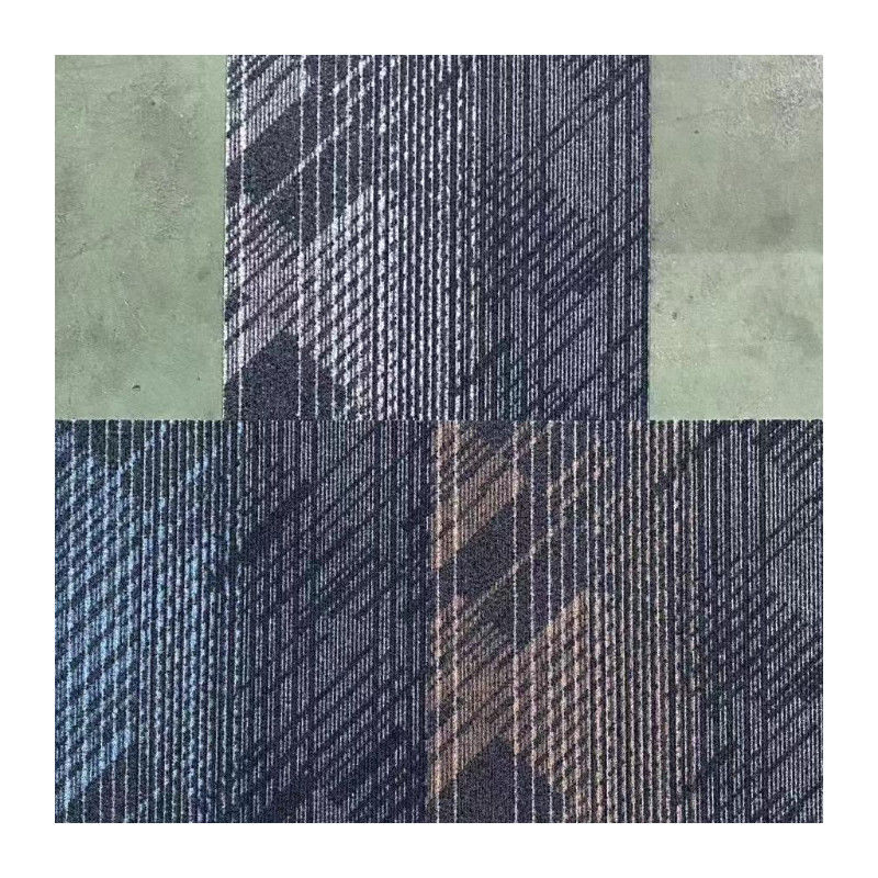 Pile en boucle de luxe 100% nylon carreaux de tapis de bureau 50x50 cm Carrés Poids de la pile 620±20g/m2