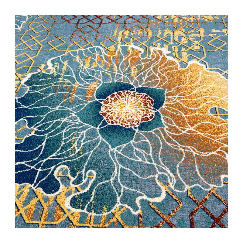Tapis Axminster paroi à paroi pour la salle de bal de l' hôtel 80% laine et 20% nylon