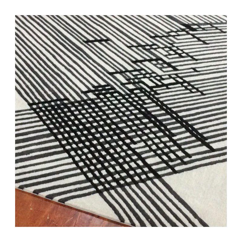 Modèle personnalisé carré tapis de salon moderne fait à la main et articles ménagers pour votre maison