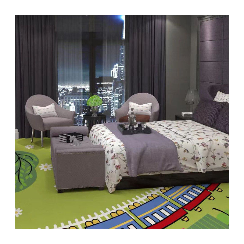 Suite d'hôtel personnalisée Tapis Axminster pour le hall d'entrée floral de luxe et le couloir de la salle de bal