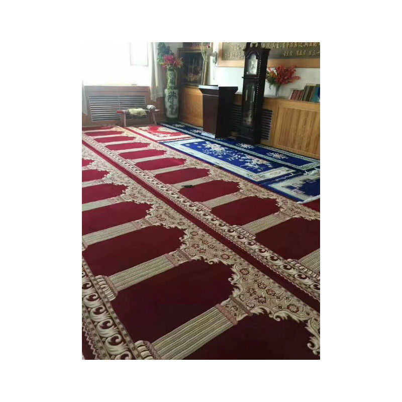 Tapis de nylon pour la mosquée pour la prière haut de pile rectangulaire 3-15mm Confortable et hygiénique