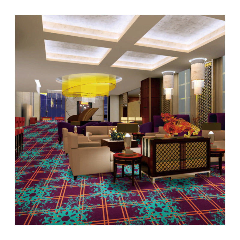 Largeur personnalisée modèle de fleurs de pruniers de luxe Tapis d'hôtel pour la décoration des chambres d'hôtel
