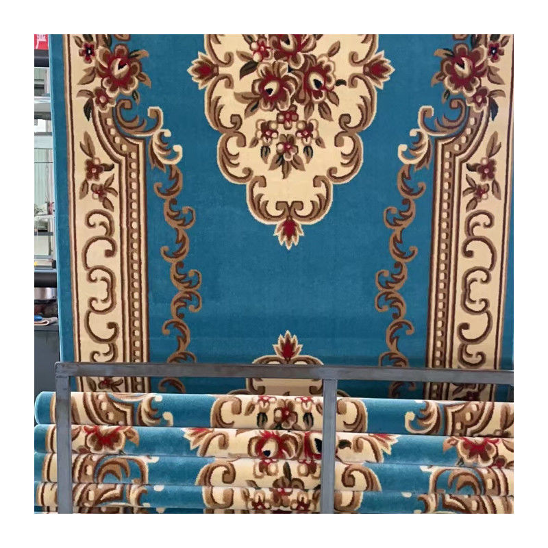 Rouleau de tapis de prière de mosquée en couleur personnalisée 3.66/4m*25m pour la prière murale à murale