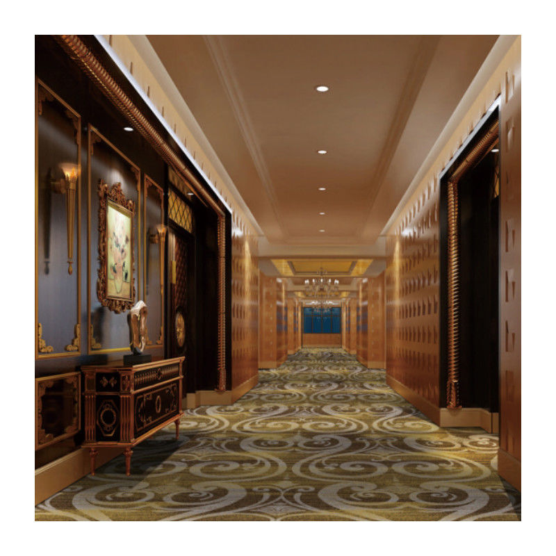 Style classique 80% laine 20% nylon tapis d'axe imprimé pour l'hôtel Broadloom