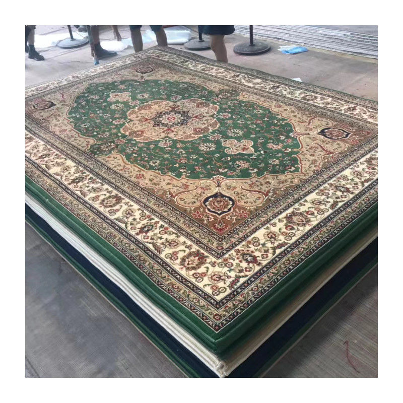 Tapis personnalisés Tapis de prière de mosquée pour mosquée 4*25 Rolls Modèles Axminster personnalisés