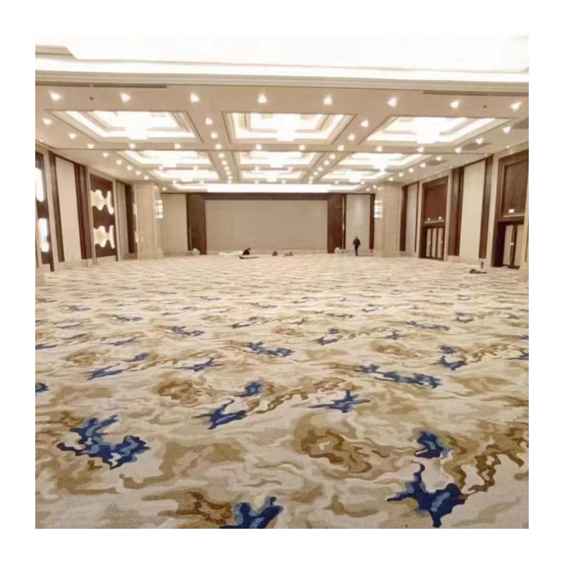 Solution de revêtement de sol commercial 4m tapis en nylon résistant au feu pour WILTON