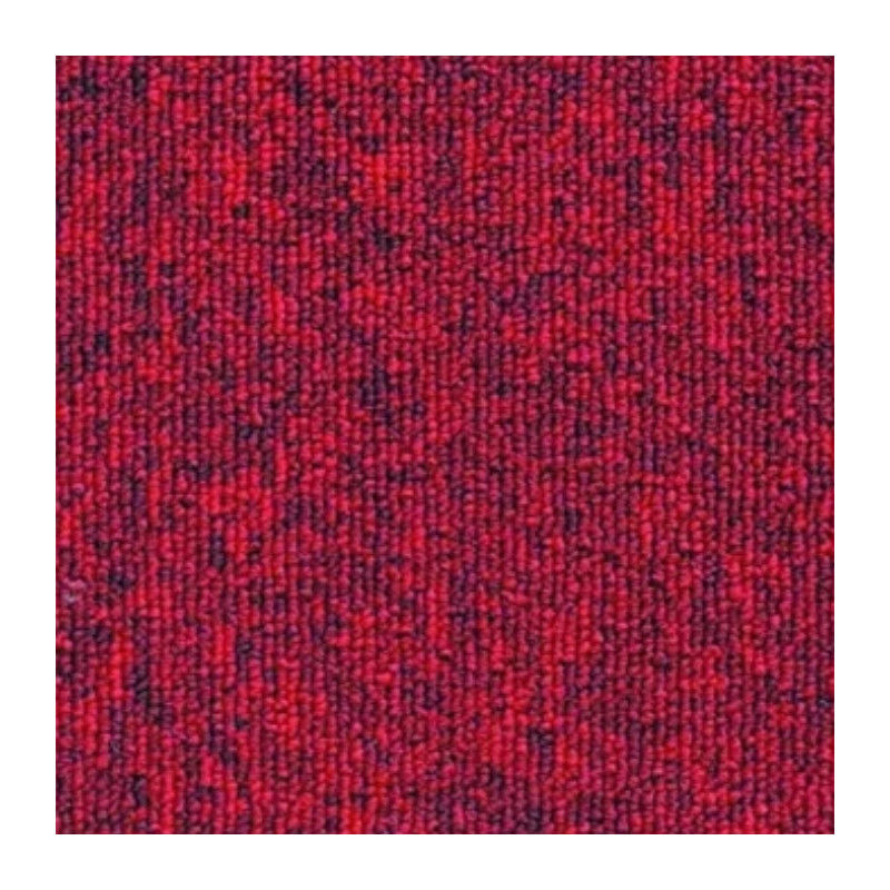 Carreaux de tapis de bureau 50x50 en couleur pure avec un design amovible et modulaire