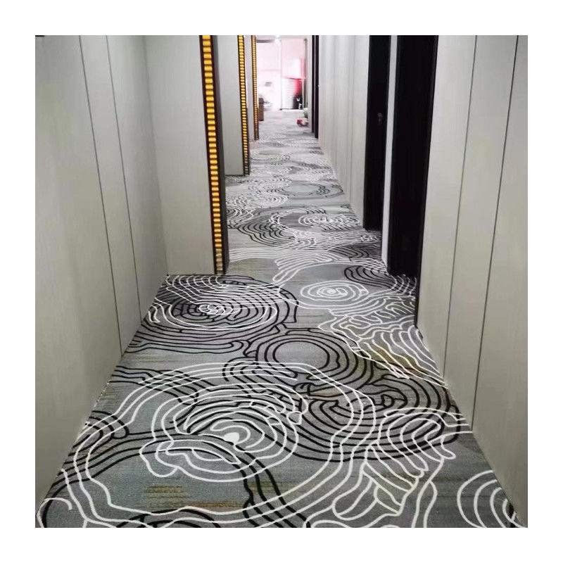 Hôtel de paroi à paroi machine de revêtement de sol commercial fabriqué tapis ignifuge pour la décoration