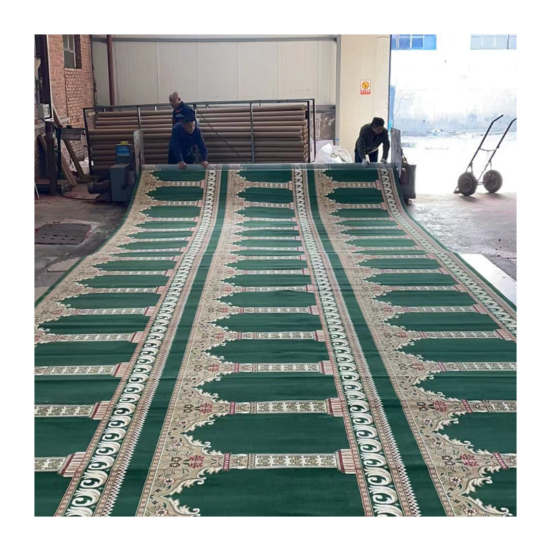 Modèles personnalisés 4*25 Rouleau de la mosquée tapis de prière pour la mosquée musulmane 4m 13,12ft Largeur