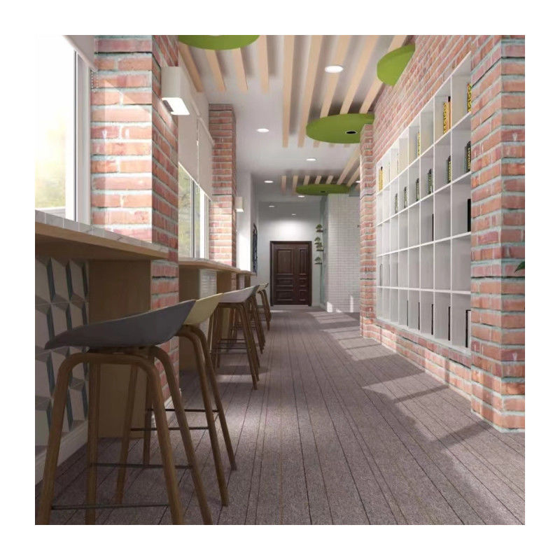 Des carreaux en nylon de couleur pure de 25*100 cm parfaits pour les tapis modulaires de bureau
