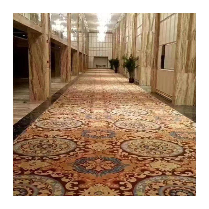 Tapis en mousse d'Axminster pour les banquets à domicile, pour les couloirs, résistant aux taches, hauteur de pile 7-12 mm