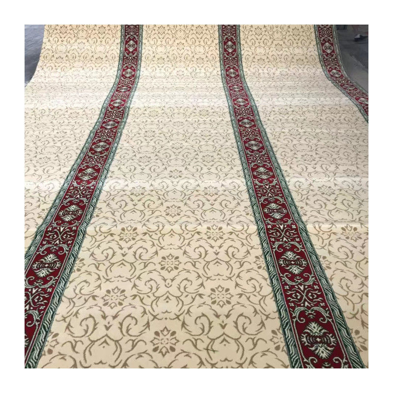 Conception du tapis de prière de la mosquée musulmane avec couleur personnalisée et motif de puzzle
